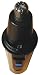 Nose and Ear Hair Trimmer with 2 Washable Attachments Stainless Steel Precise Cutting Hygienic