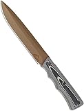 rostfreier Stahl normani Outdoor Universalmesser Micarta Brown mit Nylonscheide