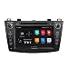 Produktbild eonon Android 8.1 20,3 cm 8 zoll Berührungsempfindlicher Bildschirm Car Indash Digital Audio Video Stereo Autoradio GPS DVD FM RDS Bluetooth Lenkradsteuerung fit Mazda 3 2010 2011 2012 2013 GA9163K
