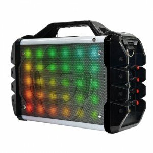 Preisvergleich Produktbild Idance Mobiler Bluetooth Party-Lautsprecher mit Discobeleuchtung Blaster 200