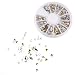 RUIMIO 15 Nail Brush, 12 Colors Nail Rhinestones, 5 Dotting Pens and Gold / Silver Studs