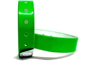 J&R Wristbands Vinyl Wristband 100-Piece Set