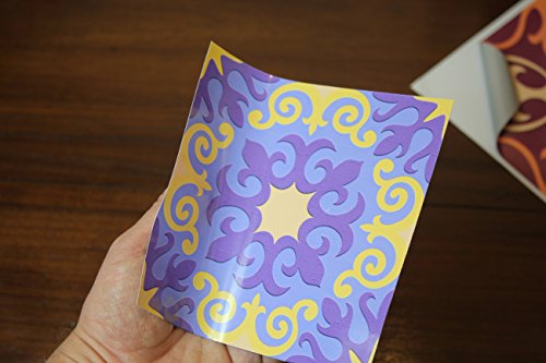 24 stück Fliesenaufkleber für Küche und Bad (Tile Style Decals 24x TP 58 – 6″) | verschiedene Mosaik wandfliesen aufkleber für 15x15cm Fliesen | Fliesen-Aufkleber Folie | Deko-Fliesenfolie für Küche u. Bad (15cm – 24 stück, TP58) - 4