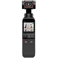DJI Pocket 2 Fotocamera Stabilizzata 3 Assi, Vlog, Video Ultra HD, Foto ad Alta Risoluzione da 64 MP, 1/1.7” CMOS, HDR, Riduz