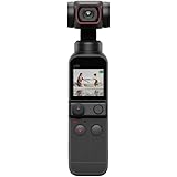 DJI Pocket 2 Fotocamera Stabilizzata 3 Assi, Vlog, Video Ultra HD, Foto ad Alta Risoluzione da 64 MP, 1/1.7” CMOS, HDR, Riduz