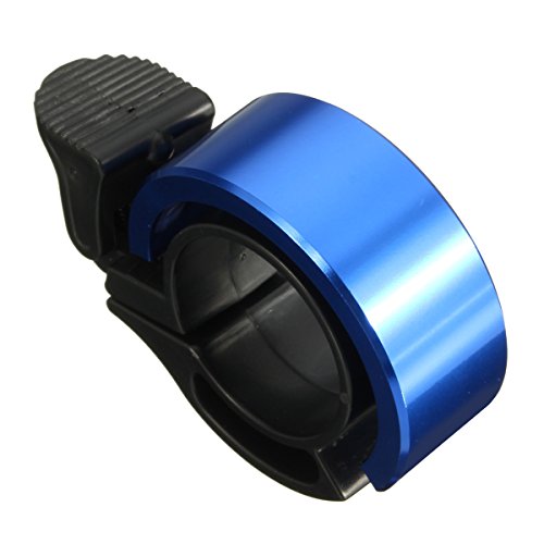 Aluminum Fahrradklingel,CAMTOA 90db Fahrrad Glocke Fahrradglocke für Radfahren,Fahrrad Mini-Glocke für MTB Rennräder Fahrrad fahren,Lenker Alarm Horn Ring 22.2-24mm Fahrradbell Erwachsene und Kinder Blau - 2