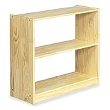 mit 3, 5 oder 7 Böden IDIMEX Regal Standregal Bücherregal Büroregal Massivholzregal Kiefermassivregal, Kiefer massiv in Natur lackiert, 3 Regalböden