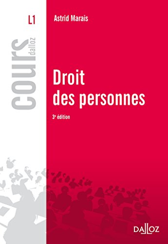 Télécharger Droit des personnes - 3e éd. Livre PDF Gratuit