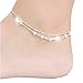 Bocideal Little Star Thin Chain Ankle Bracelet Barefoot Beach Jewelry