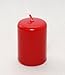 Produktbild Kerze Tray Hohe 6 cm Durchmesser 4 cm rot