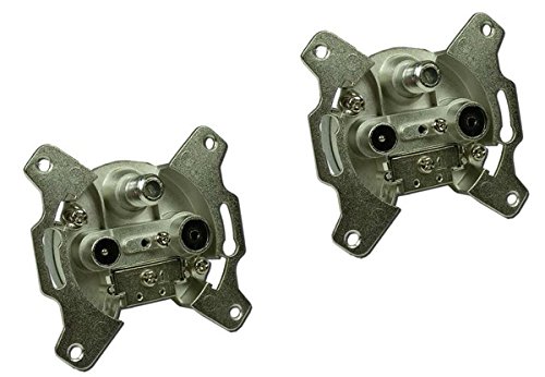 Preisvergleich Produktbild Technisat SV 600 Antennensteckdose - 2 Stück