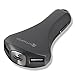 Produktbild 4smarts Ultimate KFZ-Schnell-Ladegerät mit USB Typ-A und Typ-C schwarz