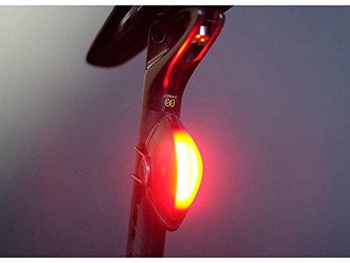 Fizik Sattel Lumo Rear USB wiederaufladbar ICS leicht mit Sattelstütze Mount, grau - 2