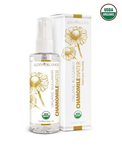 Alteya Organic Bulgarian Flower Water Spray 100 ml - Chamomile (Martricaria chamomilla) - Brightening