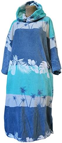 TLS Microfibre Towel Changing Robe Poncho - Surf/Swimming/Kayak/Sailing/Watersports/Jet-Ski