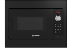 Bosch BFL523MB3F, Série 2, Micro-ondes, Encastrable, Noir