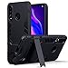 Price comparison product image TERRAPIN, Compatible with Huawei P30 Lite Case, Full Body Shock Resistant Armour with Kickstand - Black