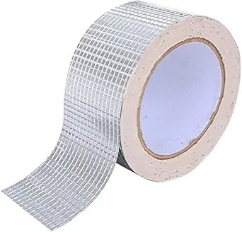 Niyam Multipurpose waterproof Self-Adhesive heavy duty strong 2 inch x 16.4 feet Butyl Flash tape for sheets leak proof sealant for pipe water tank Repairing metal roof etc (50 mm * 5 m)