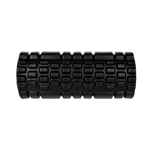 SPORTFANATICS Premium Faszienrolle | Für die optimale Behandlung und Selbstmassage des Bindegewebes | Massage-Rolle für die Faszien | Ideal für Faszienübungen am Rücken, den Schultern, Armen und Beinen | Foam-Roller / Therapie-Rolle / Gymnastik-Rolle / Sport-Rolle / Fitness-Rolle | schwarz - 2