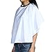 Anself Hairdressing Salon Apron Hair Cloth for Barbershop Water Resistant Hair Cutting Cape White Shampoo Cloth