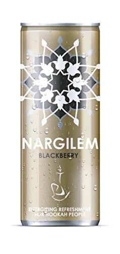 Preisvergleich Produktbild Nargilem Energy Drink Blackberry 250ml Pfandfrei