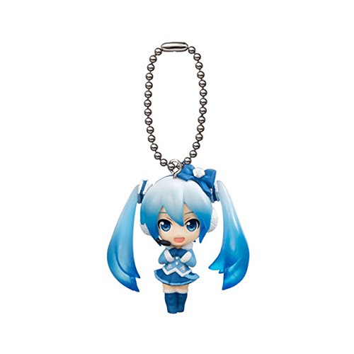 Preisvergleich Produktbild Bandai Hatsune Miku Mascot Swing~Winter Edition~2012 Snow Miku 40mm