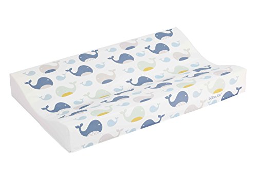 Preisvergleich Produktbild bébé-jou 6800102 Wickelauflage 2K Wally Whale, weiß