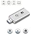 Produktbild 32GB USB Flash Drive Flash Laufwerk Externer Expansion Speicherstick (3 in 1) MICR USB Memory Stick kompatibel mit iPhone iPad Mac Android PC, Silber