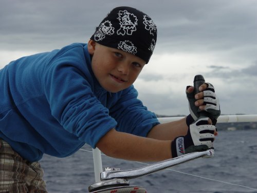 MOTIVEX Segelhandschuhe Rückseite Elasthan alle Finger kurz - 4