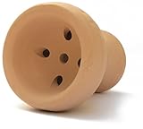 sm.ke - Premium Shisha Kopf aus hochwertigem Ton | Hitzeresistenter Tonkopf | Geschmacksneutraler Naturton | Einfacher Kopfbau + kinderleichte Reinigung