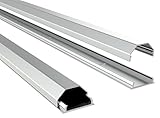 Klemmsystem 2-teilig mit Boden und Deckel / Gewicht 400 Gramm / Länge 110 cm /