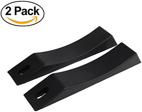 Deadlift Wedge by Vapor Fitness (Pair)- This Deadlift Jack alternative is the Best Tool for Loading and Offloading Weights from the Barbell (Black)