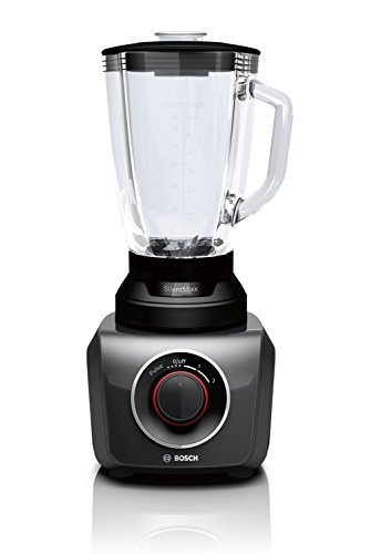 Bosch MMB42G0B Standmixer SilentMixx 700 W, ThermoSafe Glas, Edelstahl-Messer, schwarz - 7