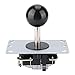 Produktbild 5Pin Arcade Joystick mit Hochempfindlichem Rocker Ball und Game Handle, Arcade Controller für das Klassische Arcade-Spiel im Kindesalter, Fight Stick Repair Part(schwarz)