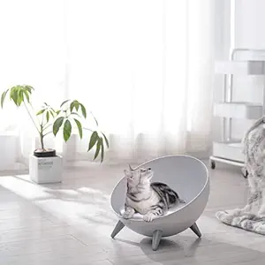 24x7 eMall Pet Sofa Chair Ergonomic Circle Canopy for Sitting Sleeping, Inner Size 16 X 16 Inches for Cats and Small Dogs