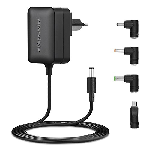 Preisvergleich Produktbild BERLS Netzadapter 5v 2A Universal Ladegerät Für Heim-Elektronik, Router, Lautsprecher, LCD-Fernseher, Kameras, TV-Boxen / Home Ladegerät / Ladegerät Netzteil Schwarz (5V / 2000mA)