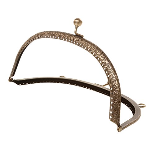 Nähen Kuss Verschluss Rahmen Handtasche Verschluss Münztüte Abend Handtasche – 20cm - 6