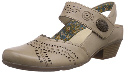 Remonte D7327, Women's Court Shoes, Beige (Kiesel 64), 8 UK (42 EU)