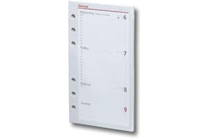 SOMTHIN bsb Kompakt A6 Kalendarium (1 Woche = 2 Seiten) 2025 02-0058