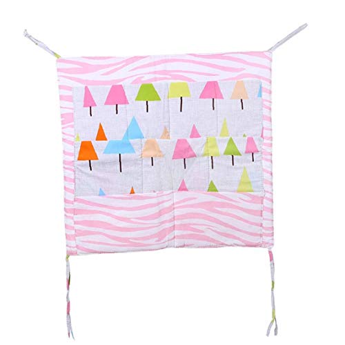 Garderie Couche Hanging Organisateur Lit pour enfant Motif à jouets Arbres Sac Hanging multifonctions Nouveau-né Babydiaper Sac poussette pour Babybed Lit Lit
