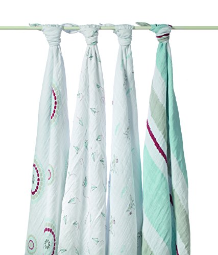 aden + anais Classic Swaddle Liam the Brave (Pack of 4)