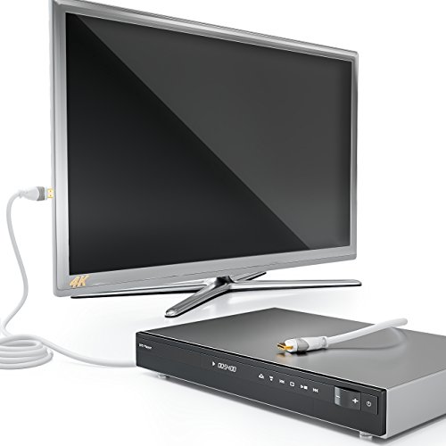 deleyCON 3m HDMI Kabel – kompatibel zu HDMI 2.0a/b/1.4a – UHD / 4K / HDR / 3D / 1080p / 2160p / ARC – High Speed mit Ethernet - 4