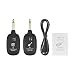 Produktbild Swiftswan UHF Wireless Guitar Transmitter Receiver System Eingebauter Akku 50M Reichweite für E-Gitarren-Bass