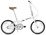 FabricBike Folding Bicicleta Plegable Cuadro Aluminio Ruedas 20' 3 Colores...