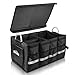 Produktbild Oasser Kofferraumtasche AutoKofferraum mit Deckel Auto Faltbox Auto Kofferraum mit Klett Organizer Auto Aufbewahrungsbox Taschen Praktisch und Wasserdicht (E3-Kofferraumtasche)