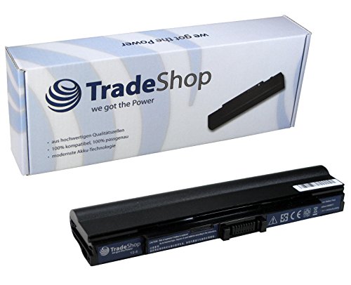 Hochleistungs Akku 4400mAh für Acer Aspire Timeline 1810T 1810-T AS1410 AS-1410 AS1810T AS-1810-T AS1810TZ AS-1810-TZ 1810TZ Aspire One 752 521 Ferrari One 200 ersetzt Acer UM09E36 UM09E78