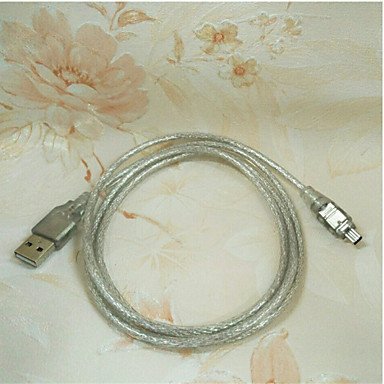 USB-Stecker auf IEEE 1394 4 Pin Stecker ilink Adapterkabel Kabel für SONY DCR-trv75e DV Firewire-Eingang - 9
