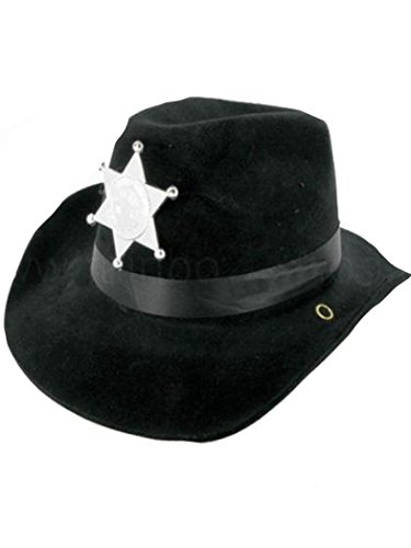 Preisvergleich Produktbild Cowboyhut mit Sheriff Stern