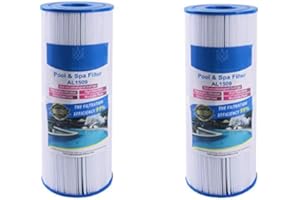 Alford & Lynch Hot Tub & Spa Filter Unicel c4950 / C-4950 50' Spa Cartridge Pleatco PRB50-IN Darlly 40506 for Arctic, Beachcomber, Canadian, Hydropool & Jacuzzi Spas (2)