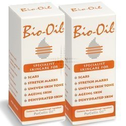 Bio Oil Skin Care Scars Stretch Marks Uneven Tone Ageing Dry Face Body - 200ml - PACK OF 2